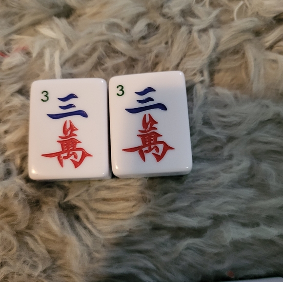 Mahjong tiles set of 112 with Tote "Do you mahjong?" - Picture 16 of 16